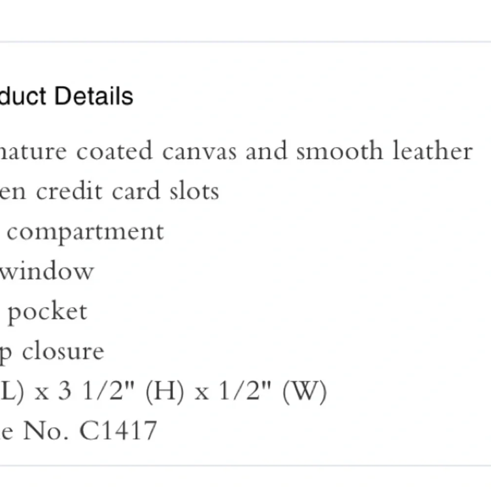 Coach Medium Corner Zip Wallet Signature Canvas NWT - Picture 10 of 10